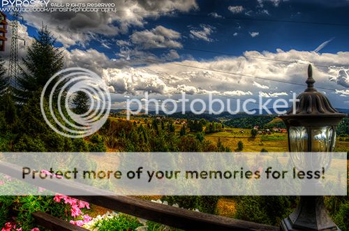 Pogled sa terase Vile 