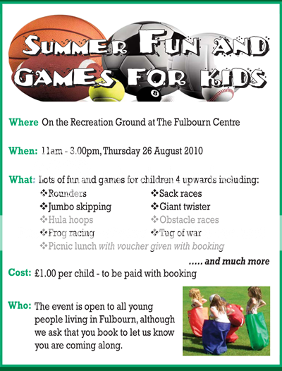 summer fun for kids!