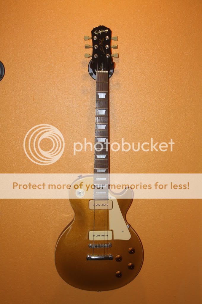 epiphone les paul 56 gold top guitar
