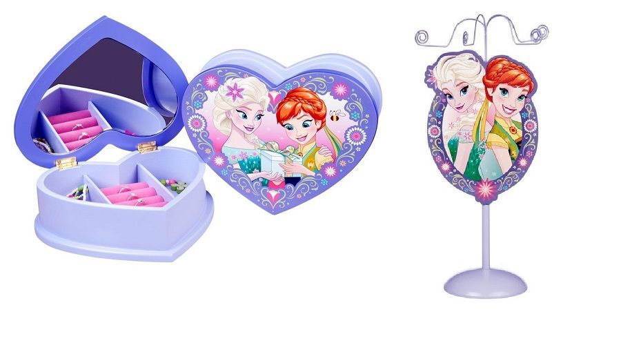 BIJOUX DISNEY LA REINE DES NEIGES CŒURS 3 BRACELETS