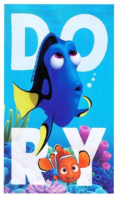 Disney Finding Dory /"No Talking/" Beach Towel