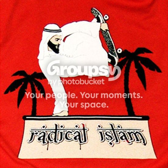 Radical Islam Skateboarder